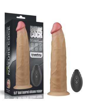 Вібратор - Dual-Layered Silicone Rotator 9