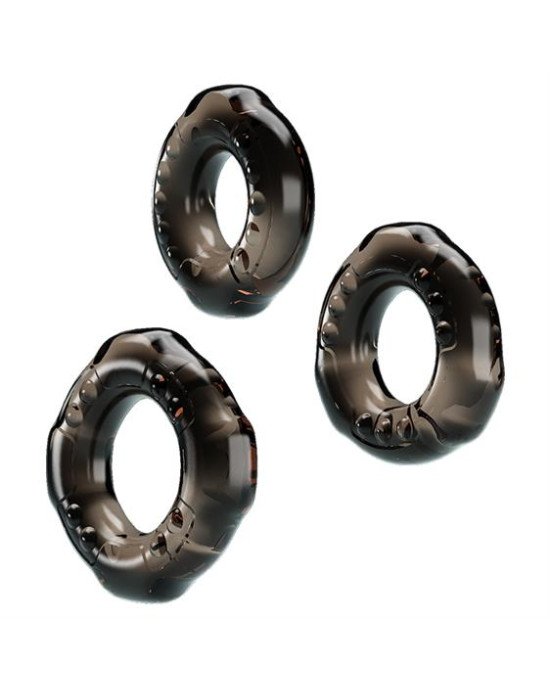 Набір ерекційних кілець - Cock Rings Yvonne Набір ерекційних кілець - Cock Rings Yvonne
