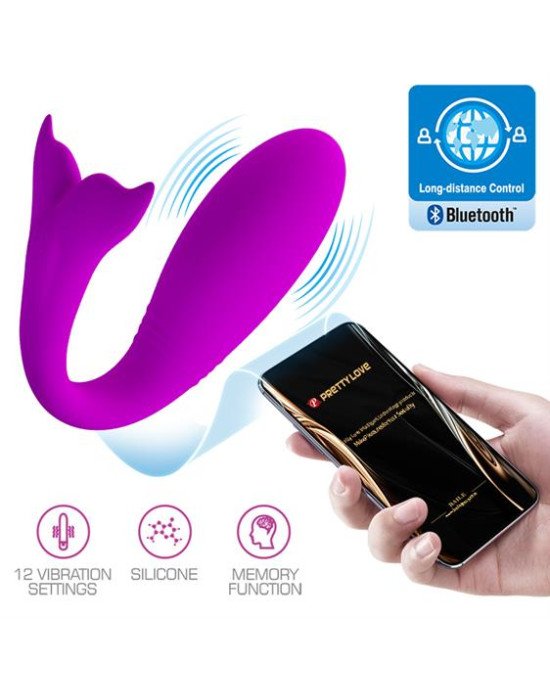 Вібратор - Pretty Love Jayleen Stimulator Purple (App) Вібратор - Pretty Love Jayleen Stimulator Purple (App)