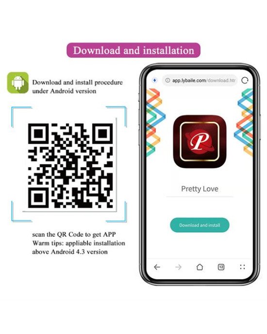 Вібратор - Pretty Love Jayleen Stimulator Purple (App) Вібратор - Pretty Love Jayleen Stimulator Purple (App)