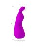 Вібратор - Pretty Love Nakki Massager Purple Вібратор - Pretty Love Nakki Massager Purple