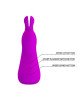 Вібратор - Pretty Love Nakki Massager Purple Вібратор - Pretty Love Nakki Massager Purple