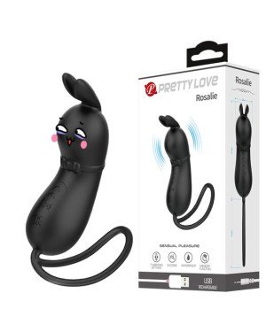 Вібростимулятор - Pretty Love Rosalie Vibro Stimulator Black