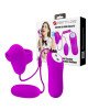Віброяйце з кліторальним стимулятором - Pretty Love Suction & Vibro Bullets Purple Віброяйце з кліторальним стимулятором - Pretty Love Suction & Vibro Bullets Purple