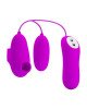 Віброяйце з кліторальним стимулятором - Pretty Love Suction & Vibro Bullets Purple Віброяйце з кліторальним стимулятором - Pretty Love Suction & Vibro Bullets Purple