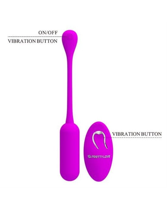 Віброяйце - Pretty Love Lechies Wireless Egg Purple Віброяйце - Pretty Love Lechies Wireless Egg Purple