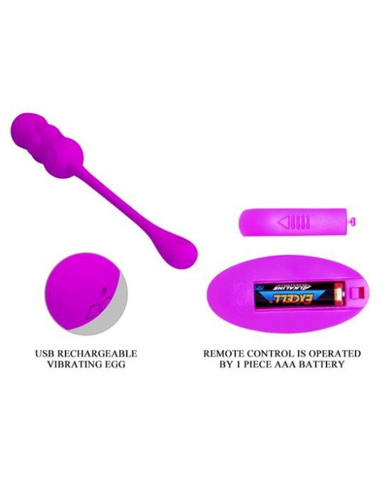 Віброяйце - Pretty Love Lechy Wireless Egg Purple Віброяйце - Pretty Love Lechy Wireless Egg Purple