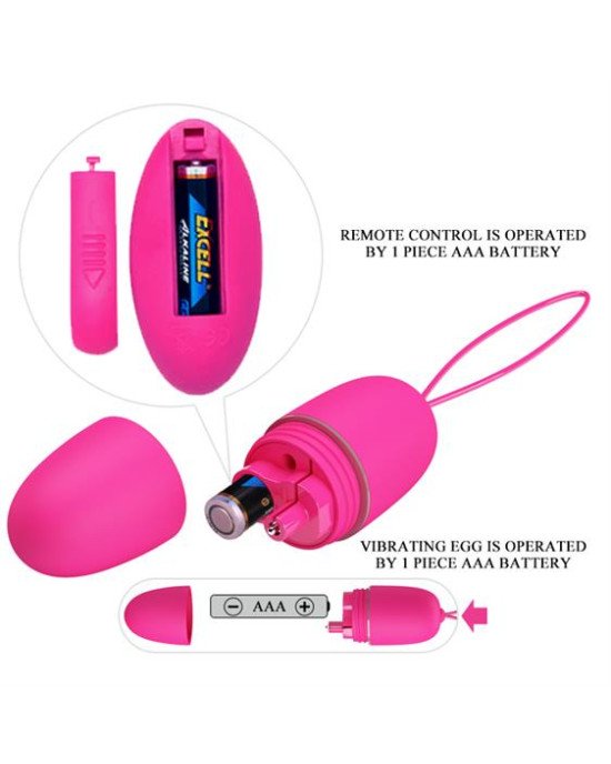 Віброяйце - Pretty Love Selkie Wireless Egg Pink