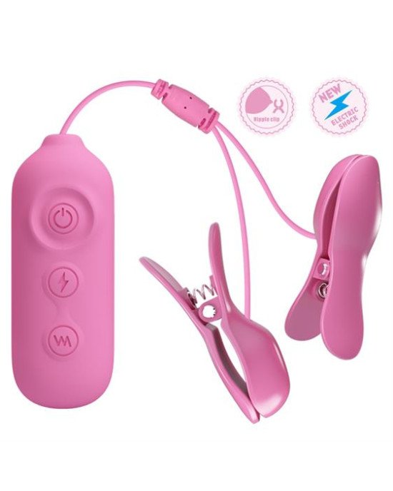 Затискачі для сосків - Pretty Love Nipple Clips Pink