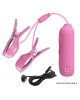 Затискачі для сосків - Pretty Love Nipple Clips Pink