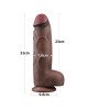 Фалоімітатор - Dual-Layered Silicone Cock XXL 12 Фалоімітатор - Dual-Layered Silicone Cock XXL 12