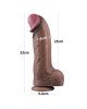 Фалоімітатор - Dual-Layered Silicone Cock 13 Фалоімітатор - Dual-Layered Silicone Cock 13