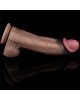 Фалоімітатор - Dual-Layered Silicone Cock 13 Фалоімітатор - Dual-Layered Silicone Cock 13
