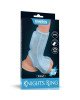 Насадка на член - Vibrating Ridge Knights Ring With Scrotum Sleeve Blue Насадка на член - Vibrating Ridge Knights Ring With Scrotum Sleeve Blue