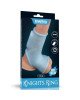 Насадка на член - Vibrating Silk Knights Ring With Scrotum Sleeve Blue Насадка на член - Vibrating Silk Knights Ring With Scrotum Sleeve Blue
