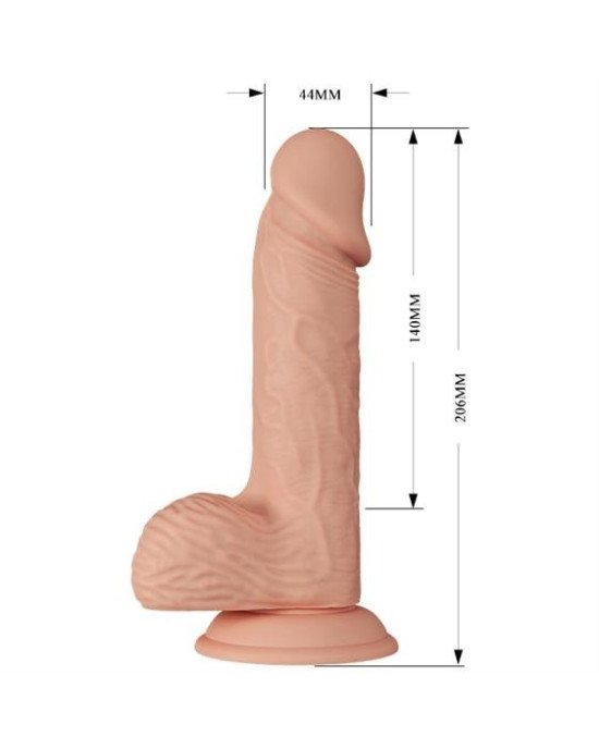 Вібратор - Beautiful Encounter Catoblepas Vibrator Flesh, 20,5 см Вібратор - Beautiful Encounter Catoblepas Vibrator Flesh, 20,5 см