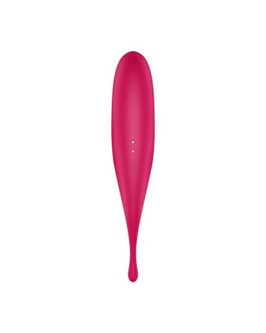 Вакуумний кліторальний вібратор - Satisfyer Twirling Pro Red