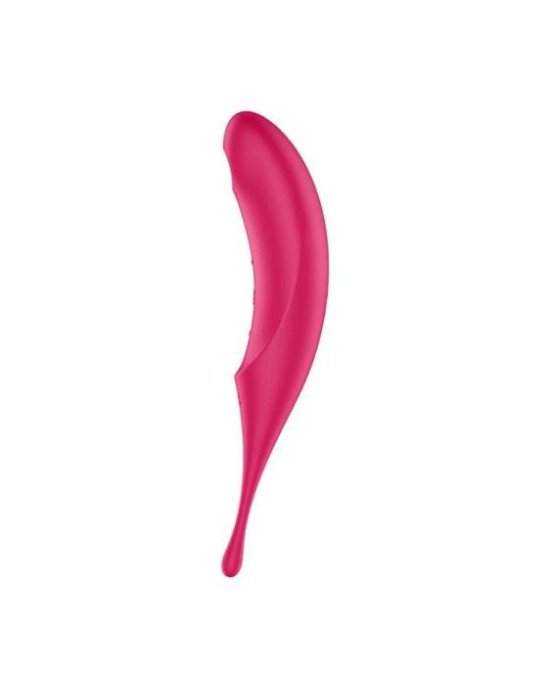 Вакуумний кліторальний вібратор - Satisfyer Twirling Pro Red