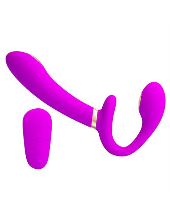 Страпон - Pretty Love Thunderbird Harnessfree Stimulator Purple