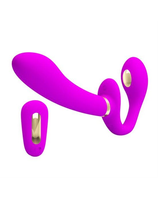 Страпон - Pretty Love Thunderbird Harnessfree Stimulator Purple