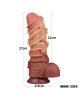Фалоімітатор - Dual-Layered Silicone Cock With Rope 10.5 Фалоімітатор - Dual-Layered Silicone Cock With Rope 10.5
