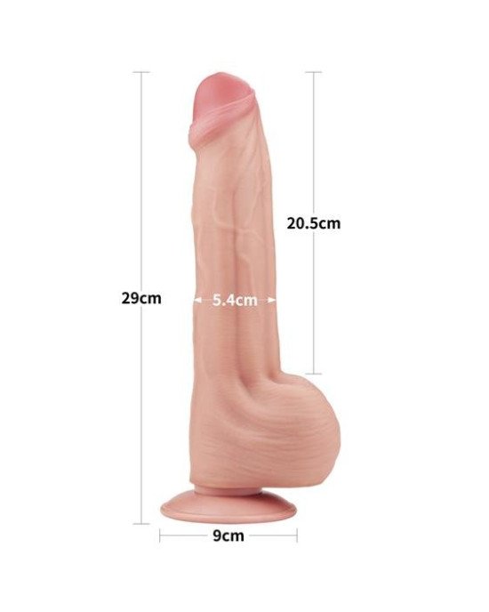 Фалоімітатор - Sliding-Skin Dual Layer Dong 11.5 Фалоімітатор - Sliding-Skin Dual Layer Dong 11.5