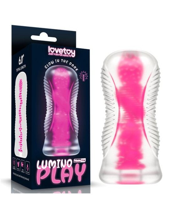 Мастурбатор - Lumino Play Masturbator Pink Glow 6 Мастурбатор - Lumino Play Masturbator Pink Glow 6
