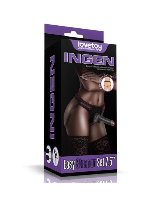 Страпон - Ingen Easy Strap-On Set 7.5 Страпон - Ingen Easy Strap-On Set 7.5
