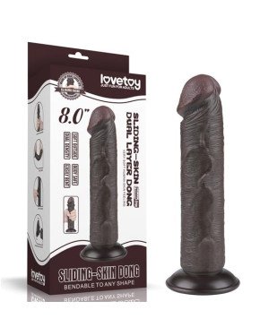 Фалоімітатор - Sliding-Skin Dual Layer Dong 8