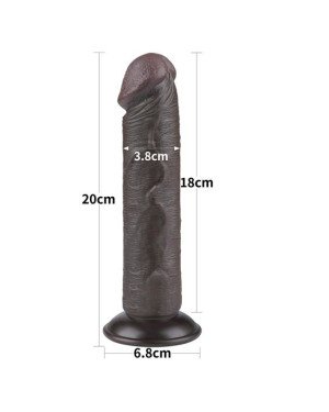 Фалоімітатор - Sliding-Skin Dual Layer Dong 8 Фалоімітатор - Sliding-Skin Dual Layer Dong 8