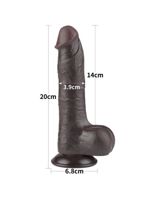 Фалоімітатор - Sliding-Skin Dual Layer Dong 8 Фалоімітатор - Sliding-Skin Dual Layer Dong 8