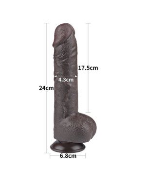 Фалоімітатор - Sliding-Skin Dual Layer Dong 9.5 Фалоімітатор - Sliding-Skin Dual Layer Dong 9.5