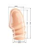 Насадка на член - Pretty Love Jeremy Penis Thicker Flesh Насадка на член - Pretty Love Jeremy Penis Thicker Flesh