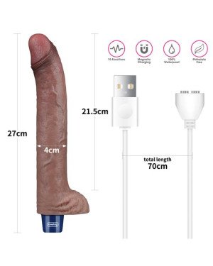 Вібратор - Real Softee Rechargeable Silicone Vibrating Dildo 11 Вібратор - Real Softee Rechargeable Silicone Vibrating Dildo 11