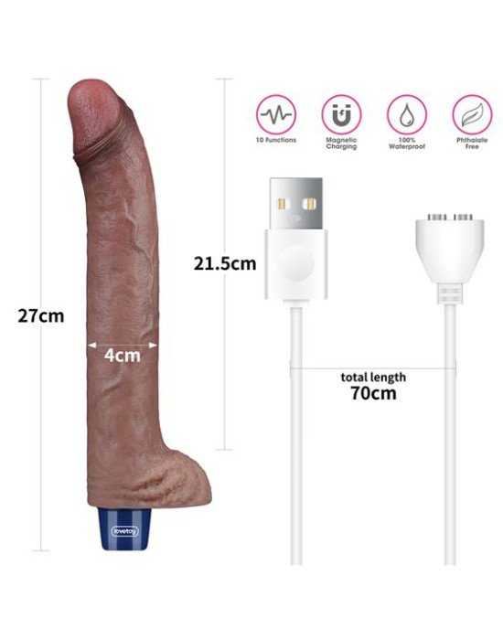 Вібратор - Real Softee Rechargeable Silicone Vibrating Dildo 11 Вібратор - Real Softee Rechargeable Silicone Vibrating Dildo 11