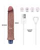 Вібратор - Real Softee Rechargeable Silicone Vibrating Dildo 9.5 Вібратор - Real Softee Rechargeable Silicone Vibrating Dildo 9.5