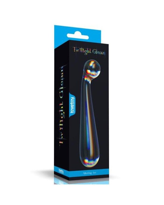 Фалоімітатор - Twilight Gleam Glass Dildo Alluring Arc Фалоімітатор - Twilight Gleam Glass Dildo Alluring Arc