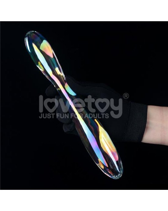 Фалоімітатор - Twilight Gleam Glass Dildo Double Delight