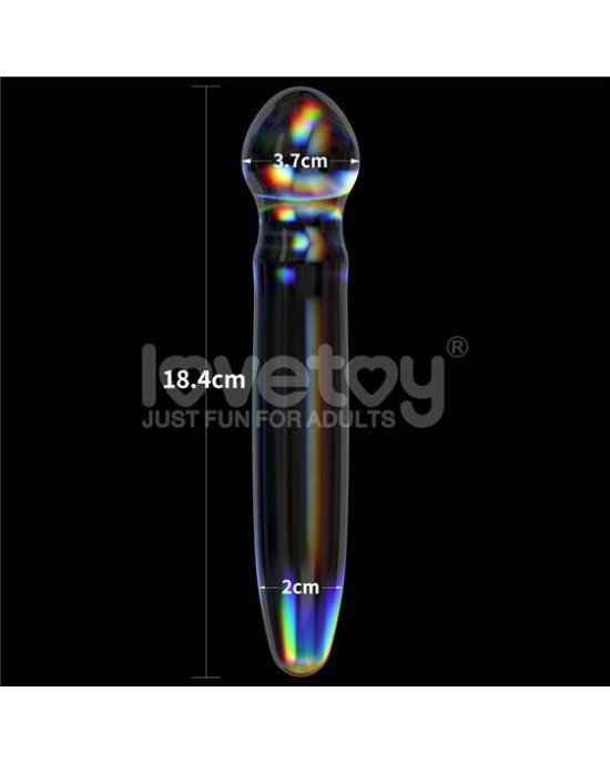 Фалоімітатор - Twilight Gleam Glass Dildo Prism Glass Фалоімітатор - Twilight Gleam Glass Dildo Prism Glass