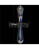 Фалоімітатор - Twilight Gleam Glass Dildo Twin Pleasures