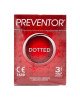 Презервативи - Preventor Dotted, 3 шт. Презервативи - Preventor Dotted, 3 шт.