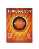 Презервативи - Preventor Hot Hot, 3 шт. Презервативи - Preventor Hot Hot, 3 шт.