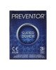 Презервативи - Preventor Super Duper, 3 шт. Презервативи - Preventor Super Duper, 3 шт.