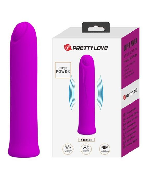 Вібратор - Pretty Love Curtis Vibrator Purple Вібратор - Pretty Love Curtis Vibrator Purple