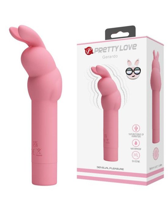 Вібратор - Pretty Love Gerardo Vibrator Light Pink