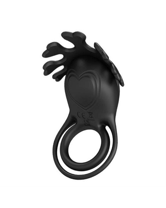 Ерекційне кільце - Pretty Love Vibrant Penis Ring Ruben Black Ерекційне кільце - Pretty Love Vibrant Penis Ring Ruben Black