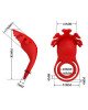 Ерекційне кільце - Pretty Love Vibrant Penis Ring Ruben Red Ерекційне кільце - Pretty Love Vibrant Penis Ring Ruben Red