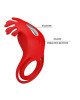 Ерекційне кільце - Pretty Love Vibrant Penis Ring Ruben Red Ерекційне кільце - Pretty Love Vibrant Penis Ring Ruben Red