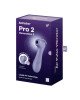Кліторальний стимулятор - Satisfyer Pro 2 Generation 3 With Liquid Air Lilac Кліторальний стимулятор - Satisfyer Pro 2 Generation 3 With Liquid Air Lilac