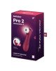 Кліторальний стимулятор - Satisfyer Pro 2 Generation 3 With Liquid Air Wine Red Кліторальний стимулятор - Satisfyer Pro 2 Generation 3 With Liquid Air Wine Red